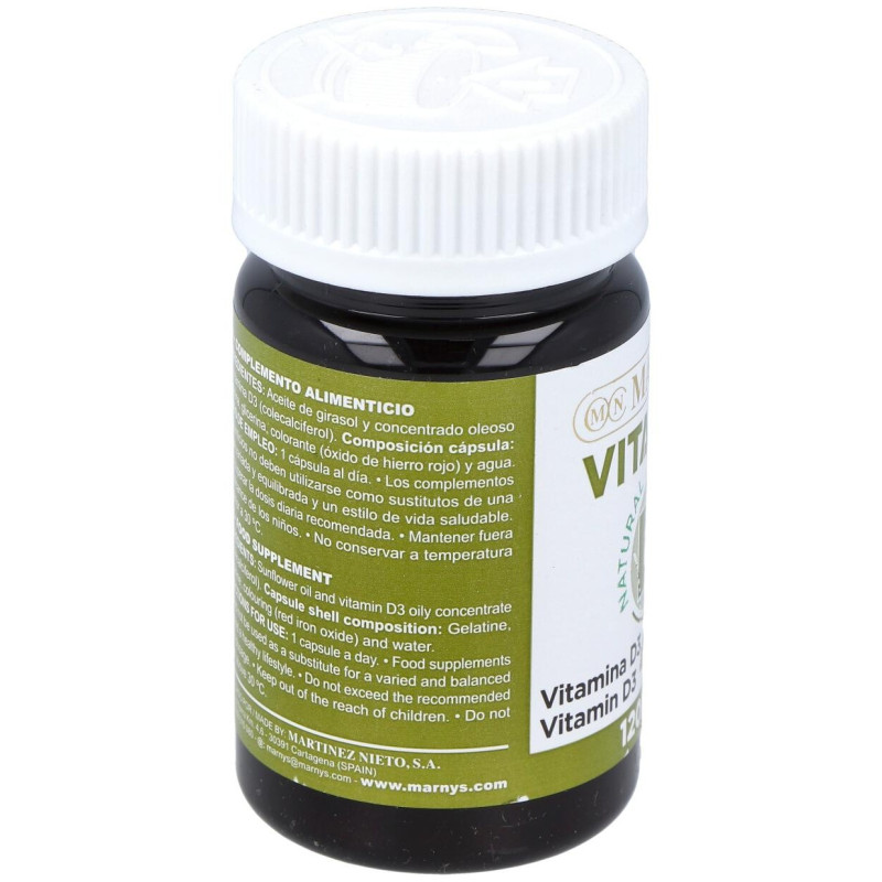 Vitahelp Vitamina D 4000 Ui en Cápsulas - Marnys