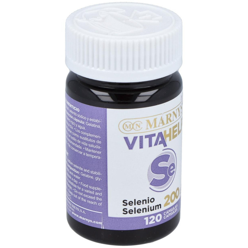 Selenio 200mg Línea Vitahelp 120caps - Marnys