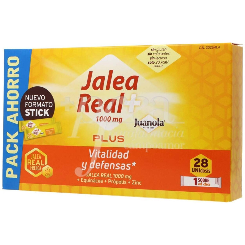 Jalea Real Plus, 28 Sobres - Juanola