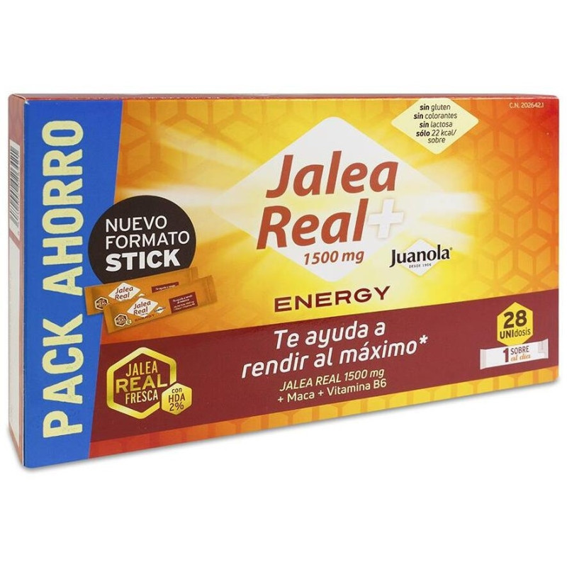 Jalea Real Energy Plus 28 Viales - Juanola