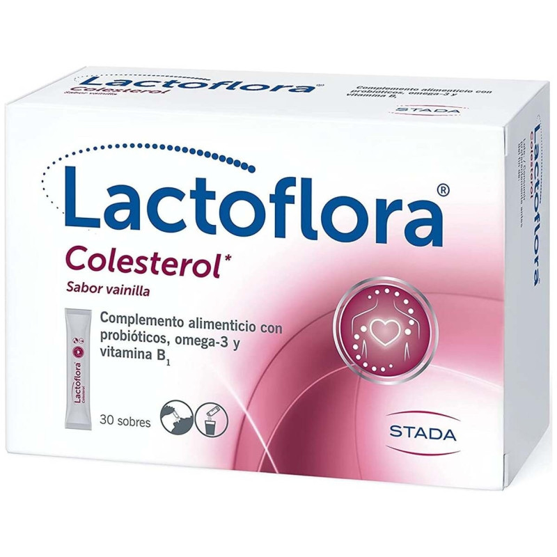 Stada Lactoflora Colesterol con Probióticos para el Colesterol en Sobres - Sin Marca