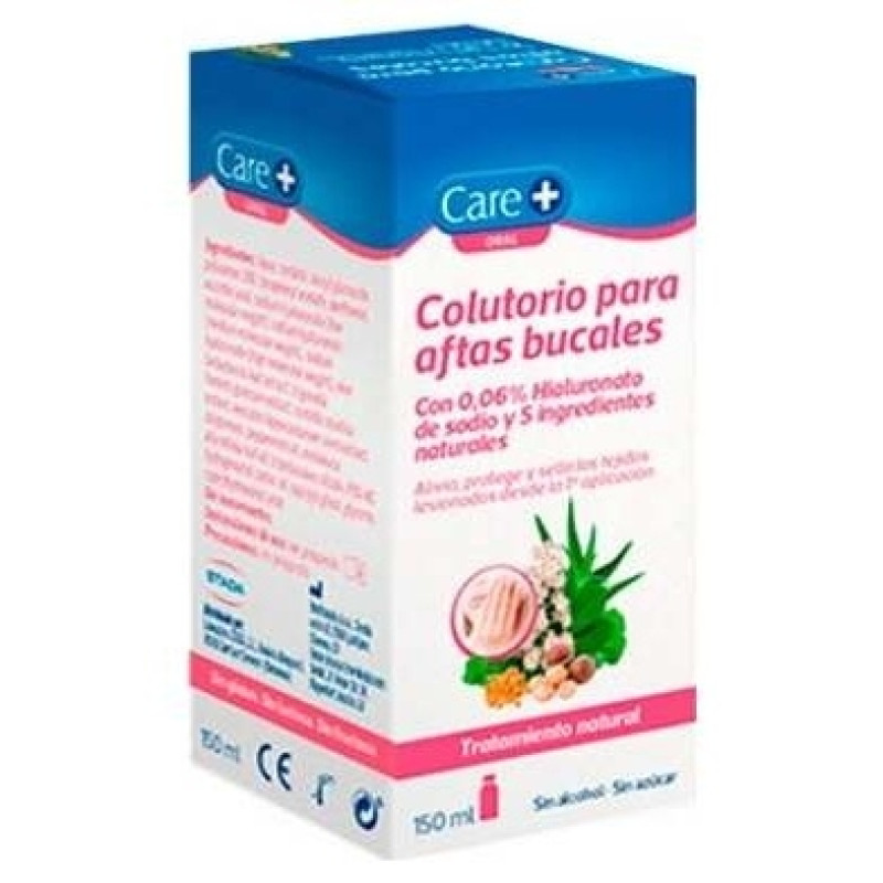Care+ Colutorio para Aftas Bucales 120ml - Care+