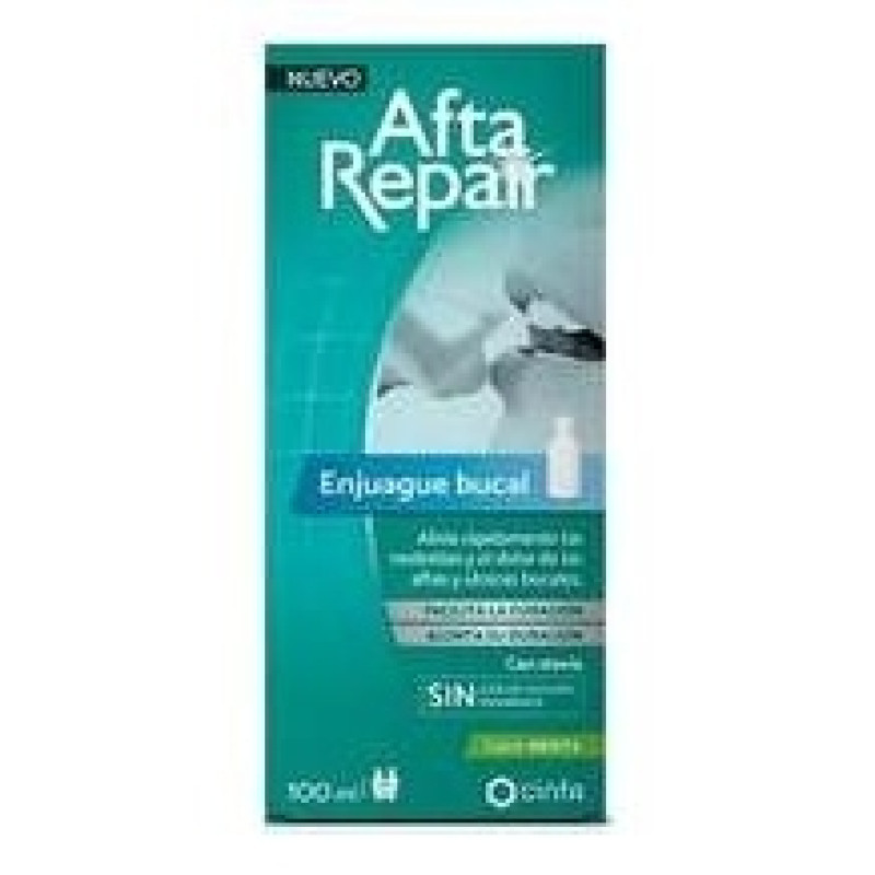 Afta Repair Enjuague Bucal Sabor Menta 100ml - Cinfa