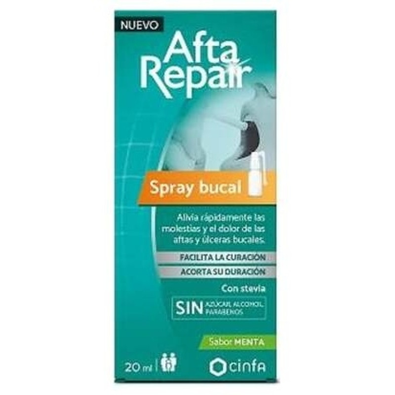 Afta Repair Spray Bucal 20ml - Cinfa