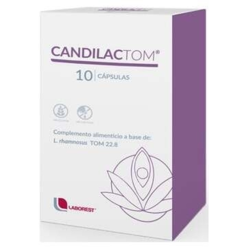 10 Cápsulas Es Un Complemento Alimenticio Que Mejora el Estado de la Flora Vaginal - Candilactom