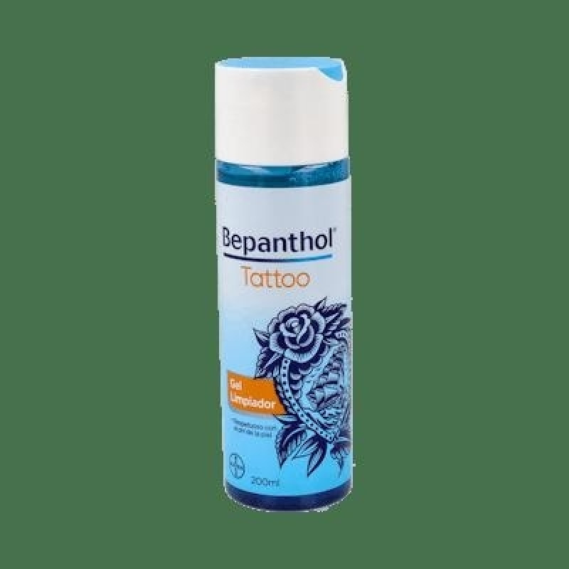 Bepanthol Tattoo Gel Limpiador 200 ml - Otras Marcas