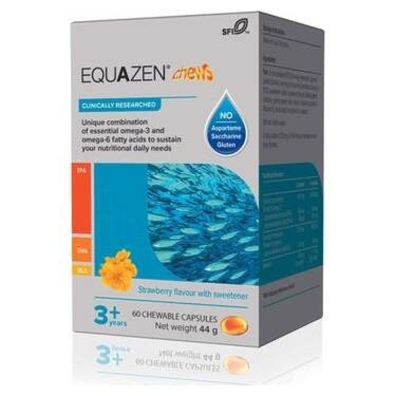 Equazen Chews Fresa 60caps - Vitae