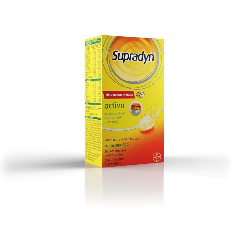 Supradyn Activo (30 Comprimidos Efervescentes) - Bayer