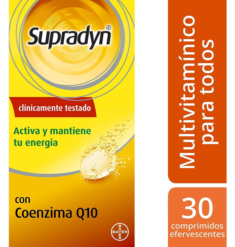 Supradyn Activo (30 Comprimidos Efervescentes) - Bayer