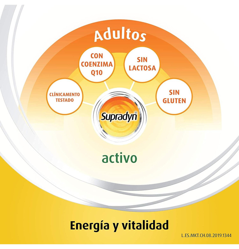 Supradyn Activo (30 Comprimidos Efervescentes) - Bayer