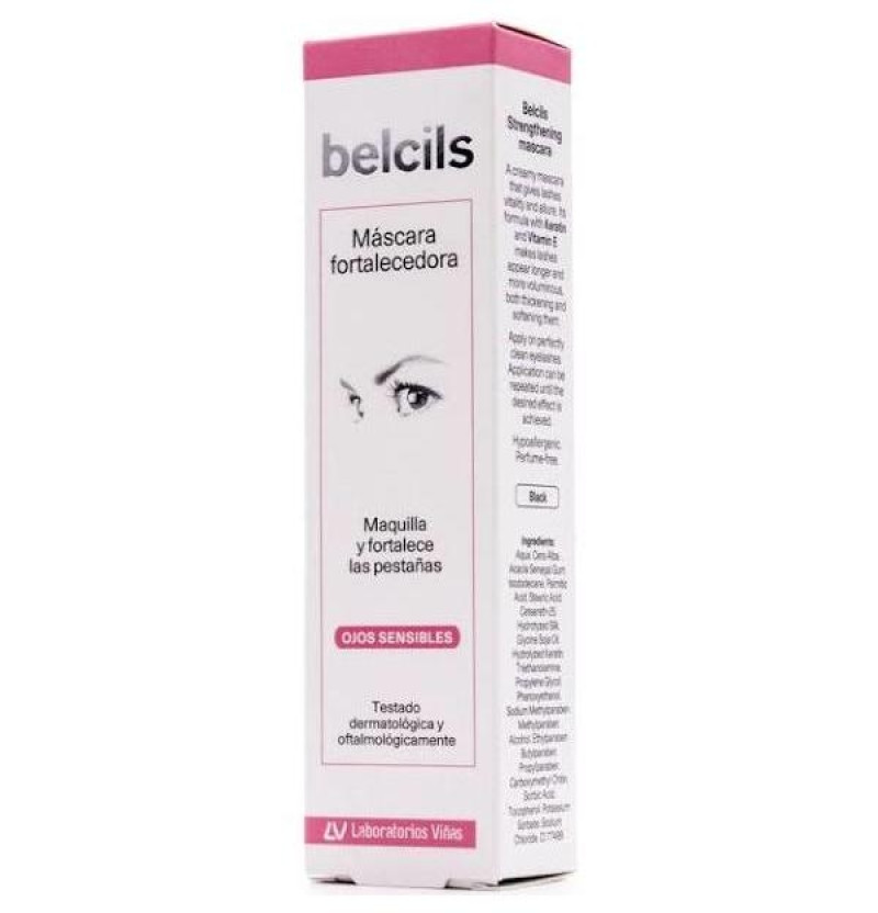 Belcils Mascara Fortalecedora (negro 1 Envase 8 ml) - Laboratorios Viñas, S.a