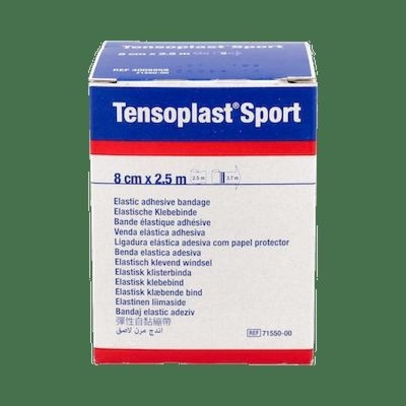 Tensoplast Sport Venda Elástica Adhesiva 8cmx2_5m 1ud - Otras Marcas