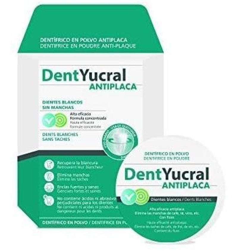 Eucryl Antiplaca Polvo Dental (60 g) - Comanimesa
