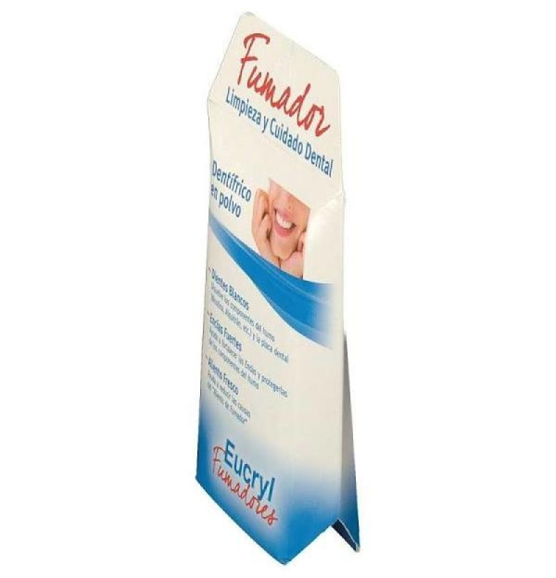 Eucryl Fumadores Cuidado Integral Polvo Dental (50 g) - Comanimesa