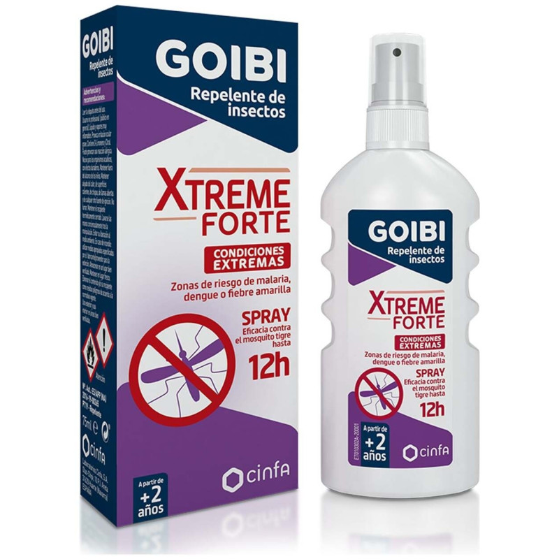 Goibi Xtreme Forte Repelente de Insectos Spray 200ml - Otras Marcas