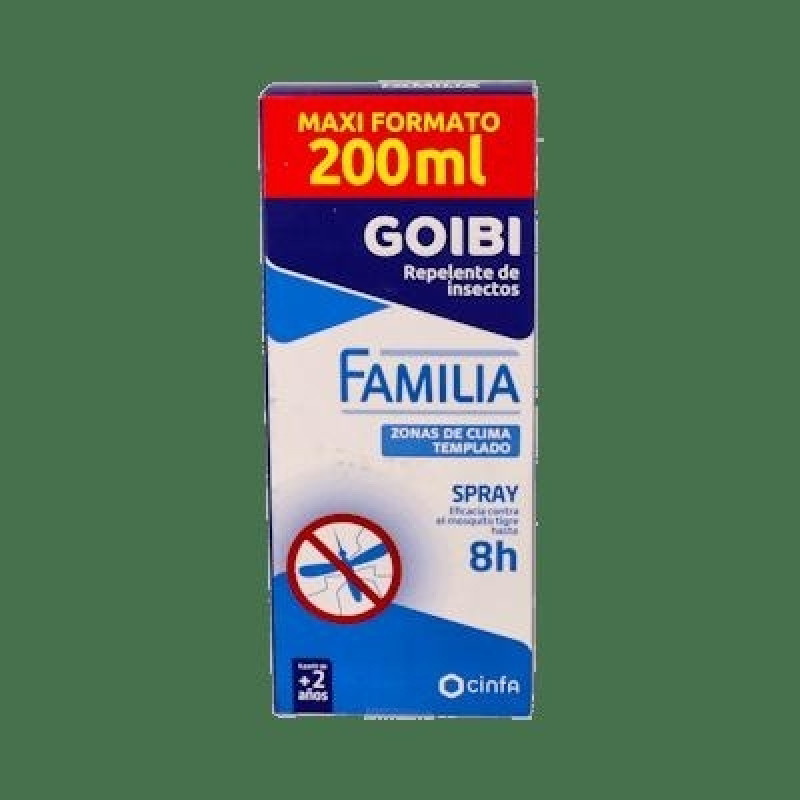 Goibi Familia Repelente de Insectos Spray 200ml - Otras Marcas