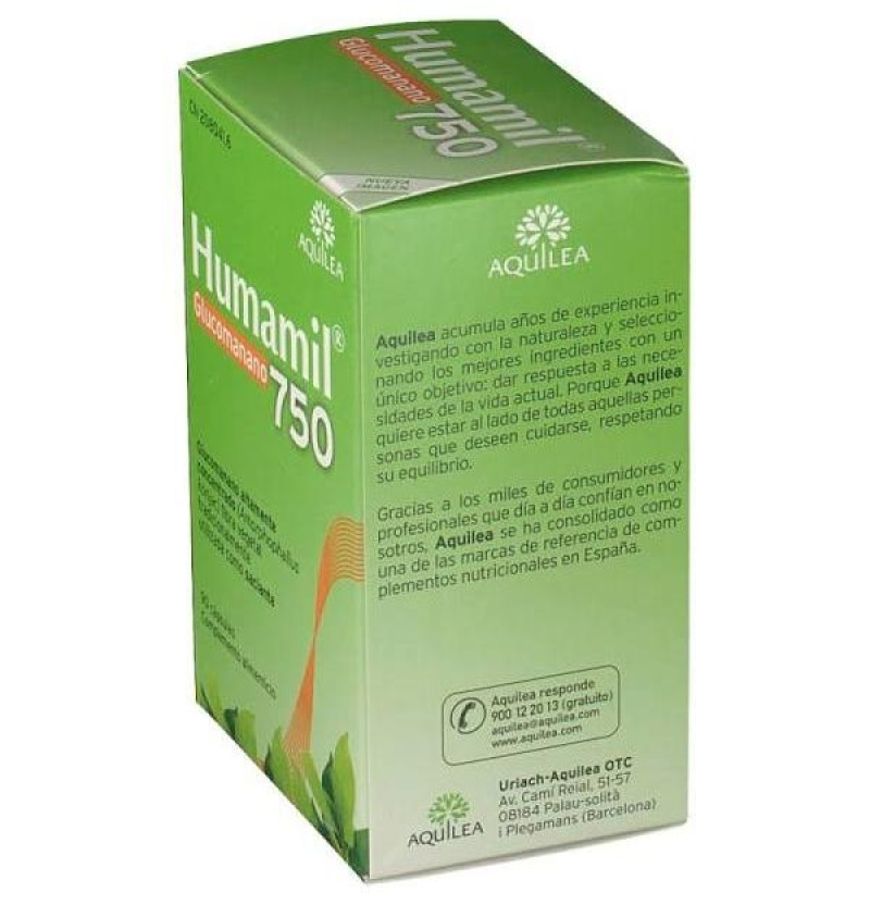 Humamil (750 mg 90 Cápsulas) - Uriach-aquilea Otc S.l