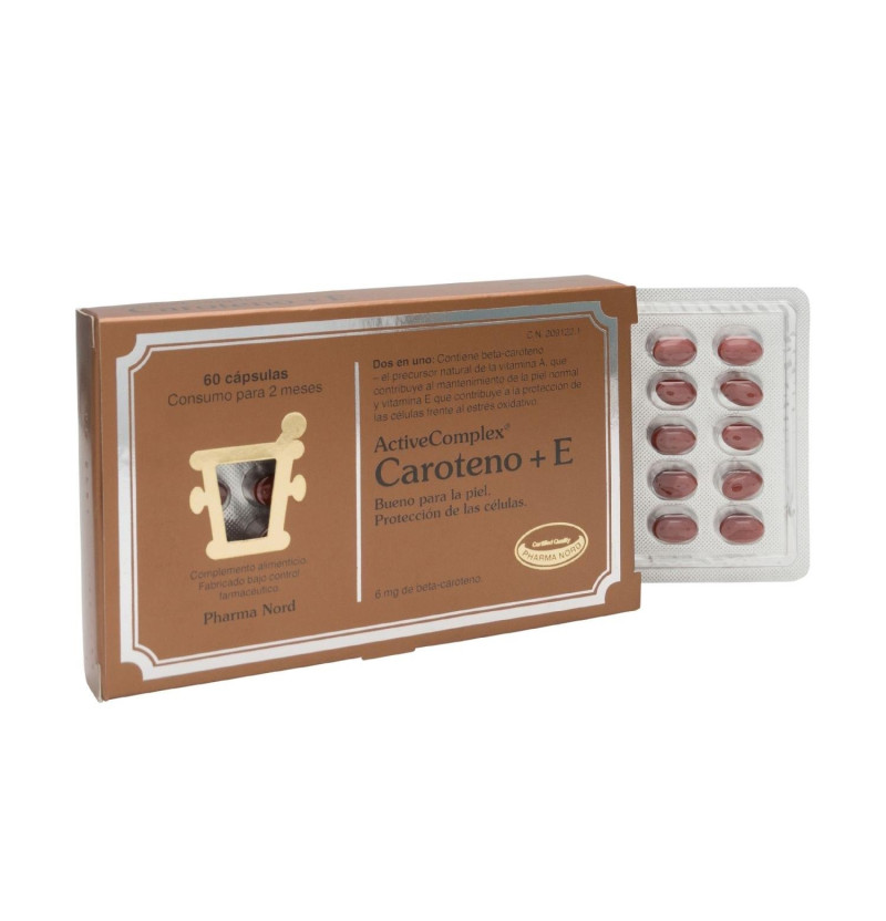 Activecomplex Caroteno+e (60 Cápsulas) - Pharma Nord