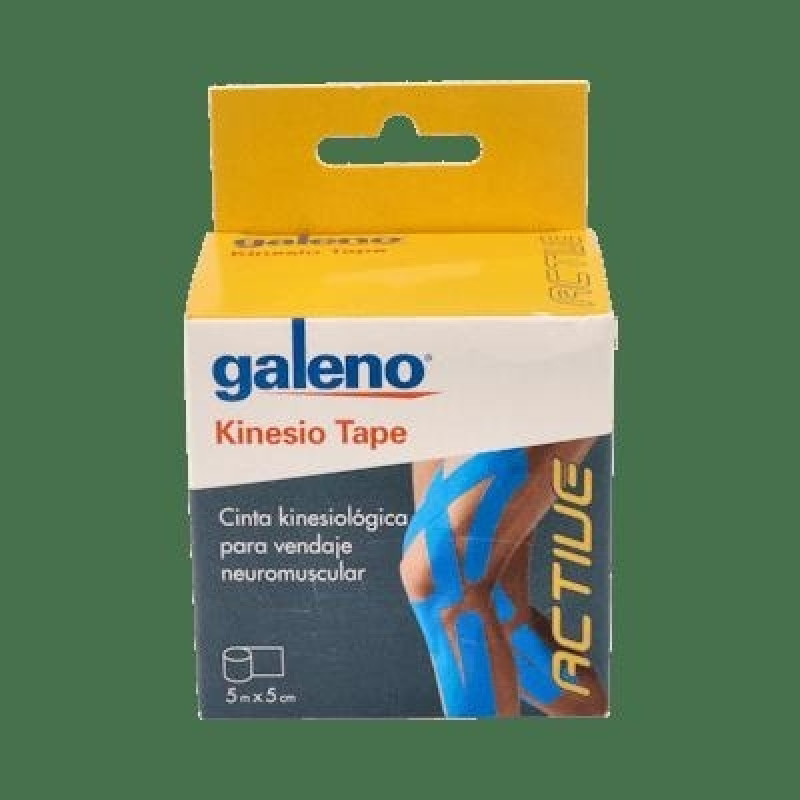 Galeno Kinesio Tape Color Azul 5mx5cm - Otras Marcas