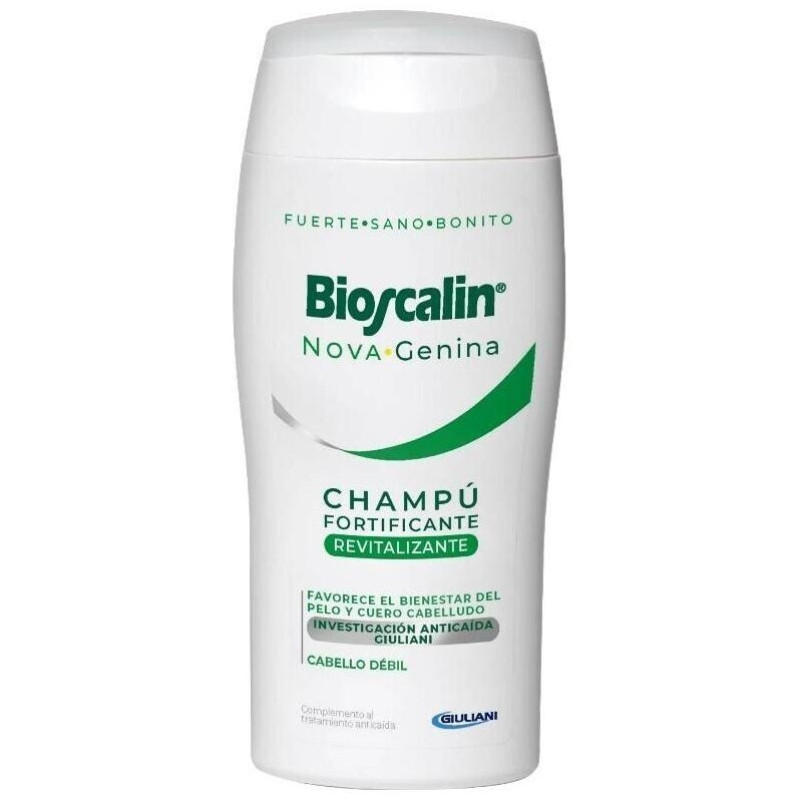 Nova Genina Champú Fortificante Revitalizante, 200 ml - Bioscalin