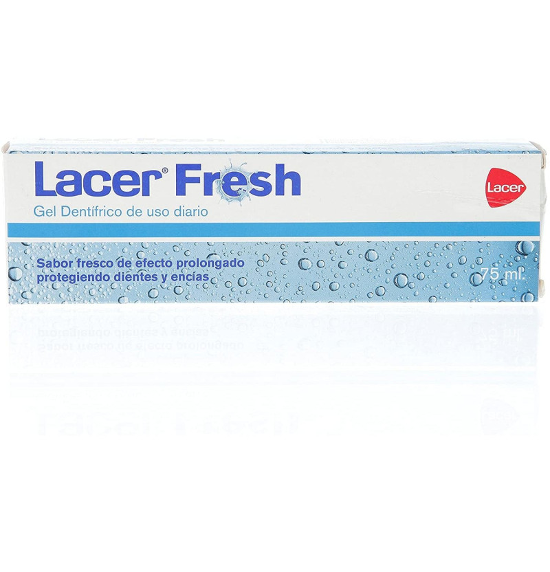 Lacer Fresh Frescor Prolongado Gel Dentifrico (1 Tubo 75 ml) - Lacer Laboratorios Sa