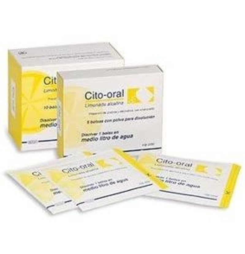 Cito - Oral Limonada Alcalina (5 Bolsas 15,28 g) - Ern