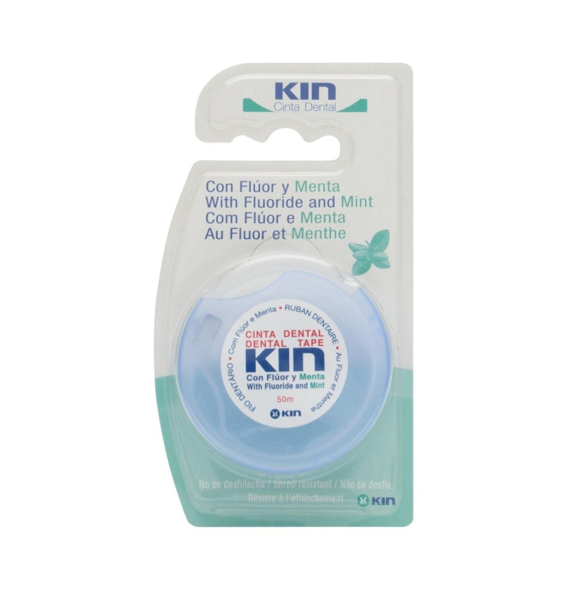 Kin Fluor - Cinta Dental (menta 50 M) - Kin S.a. Laboratorio - Alicia