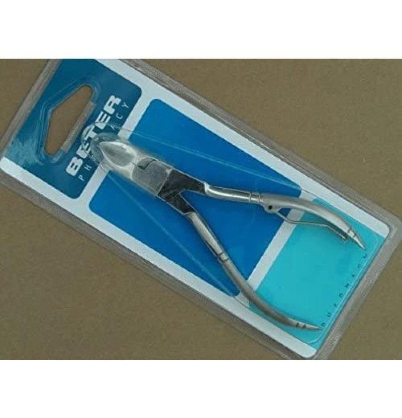 Alicate Cortauñas Uñas Encarnadas - Beter (curvoinox 11 Cm) - Industrias Beter Sa