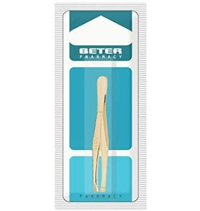 Pinzas Depilar - Beter (p Recta 7.5 cm Dorada) - Industrias Beter Sa
