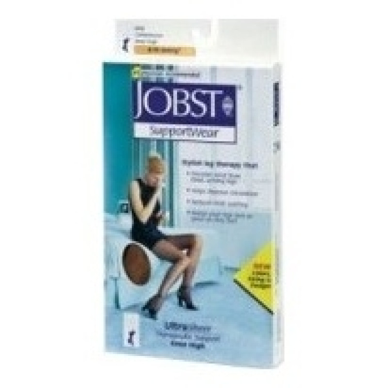 Jobst Media Larga (A-F) Blonda Compresión Normal Negra Talla 4