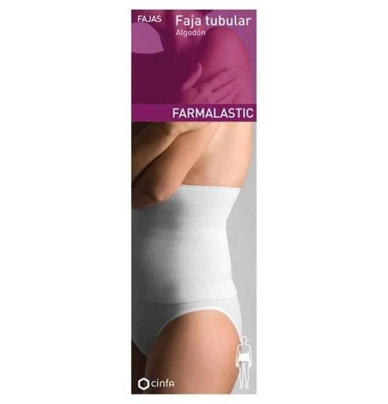 Faja - Farmalastic Algodon Tubular (1 Unidad Talla 1 Color Blanco) - Cinfa S a