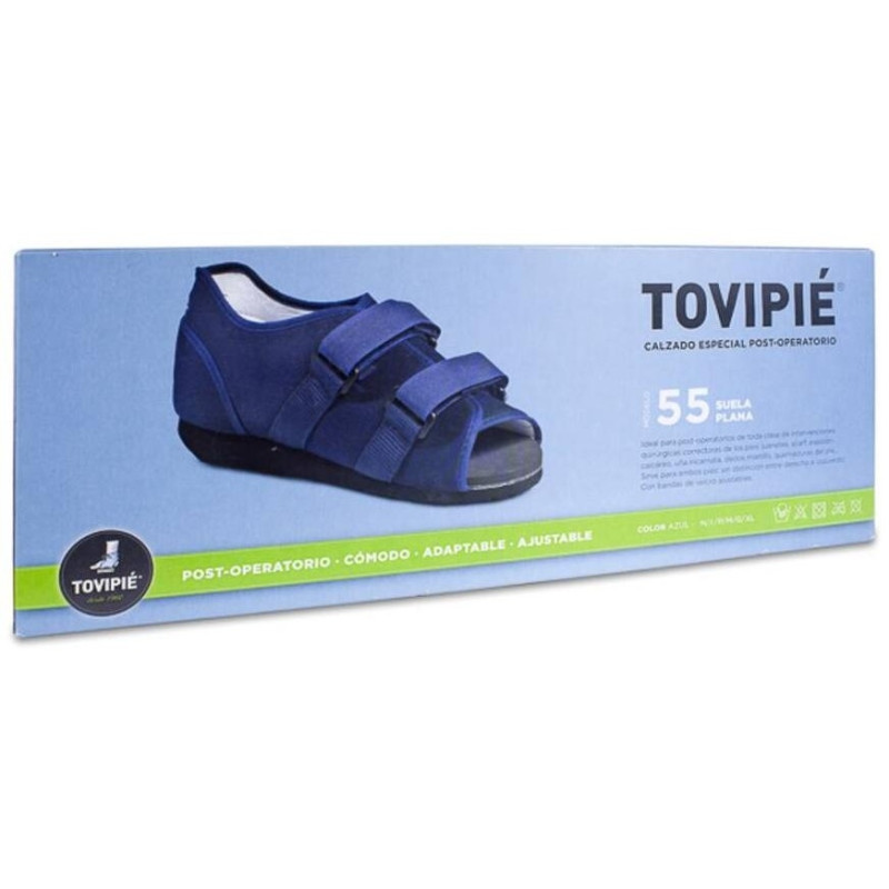 Tovipié Sandalia Post - Operatorio Azul Talla M Modelo 55, 1 Ud - Tovipie