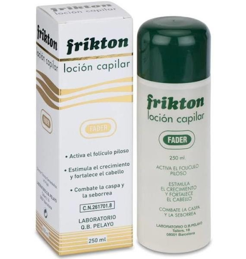 Frikton Locion Capilar (1 Envase 250 ml) - Fader