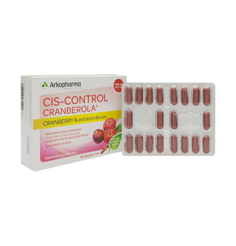 Cranberola Ciscontrol (60 Cápsulas) - Arkopharma