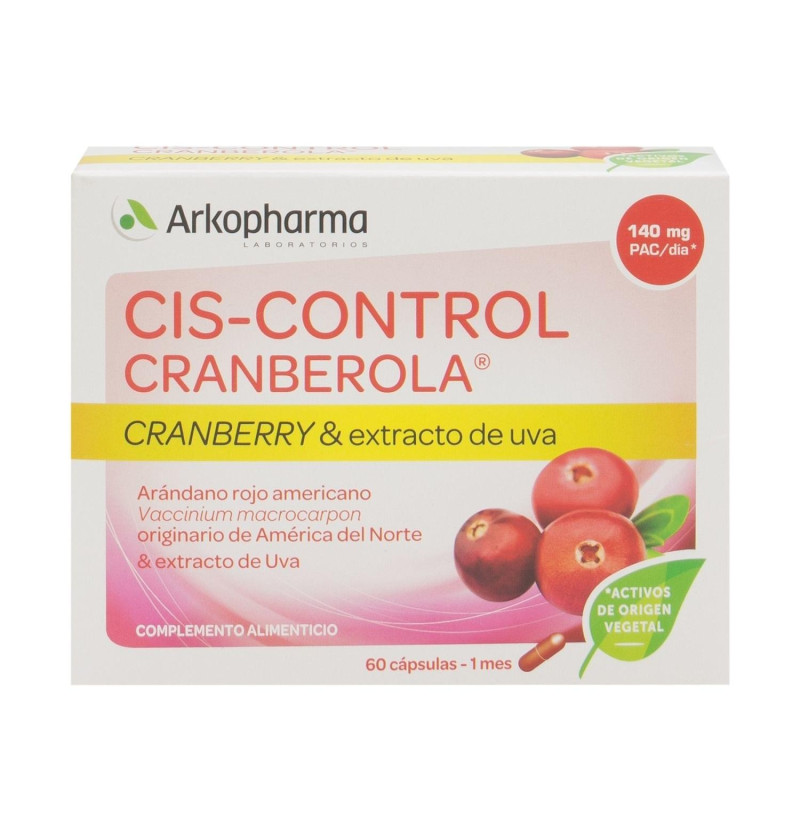 Cranberola Ciscontrol (60 Cápsulas) - Arkopharma