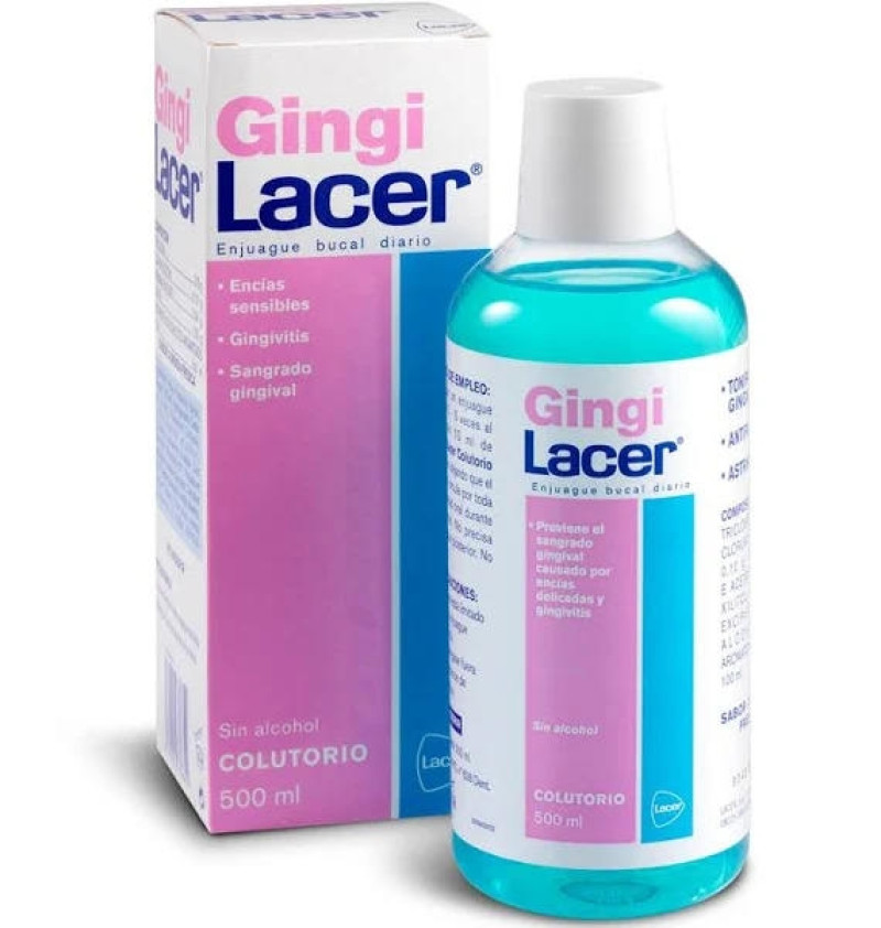 Gingilacer Encias Delicadas Colutorio (1 Envase 500 ml) - Lacer Laboratorios Sa
