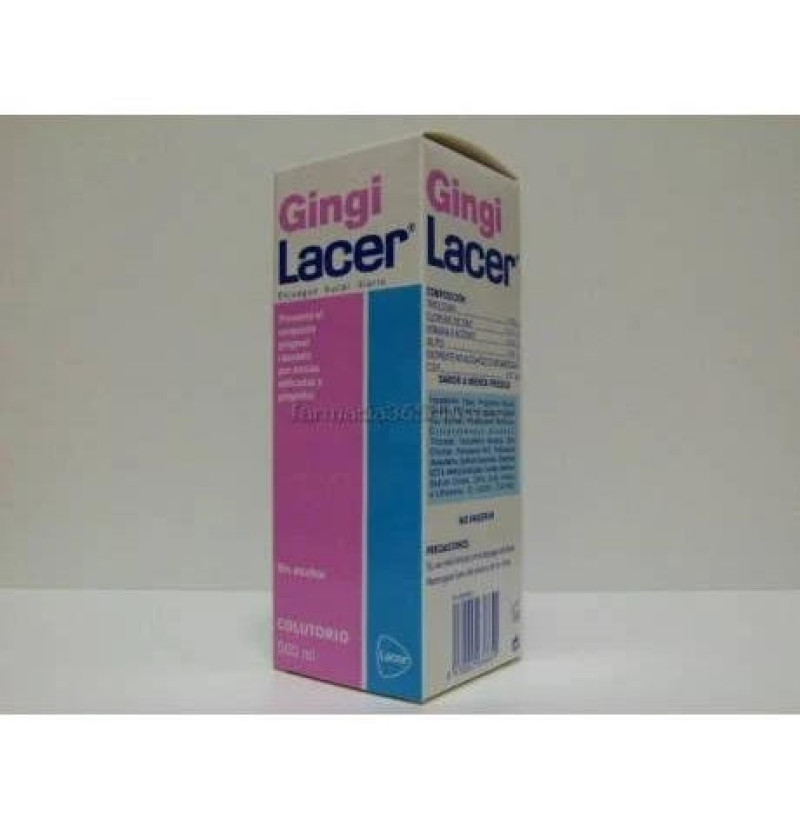 Gingilacer Encias Delicadas Colutorio (1 Envase 500 ml) - Lacer Laboratorios Sa