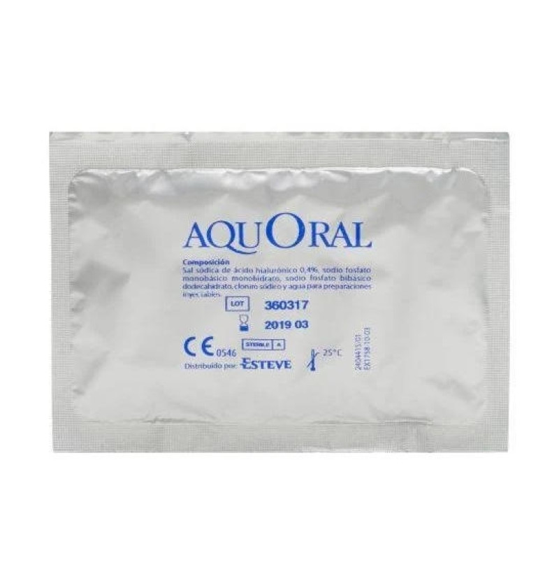 Aquoral - Gotas Oftalmicas Lubricantes Esteriles (20 Monodosis 0,5 ml) - Esteve Laboratorios S.a