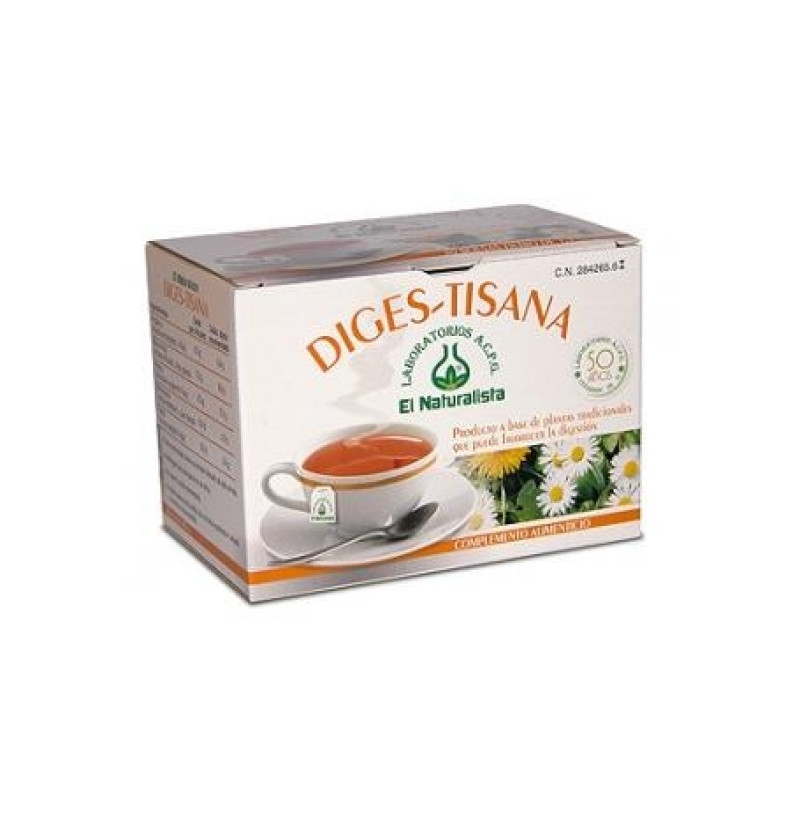 Diges Tisana el Naturalista (20 Bolsas Filtro 1,5 g) - El Naturalista