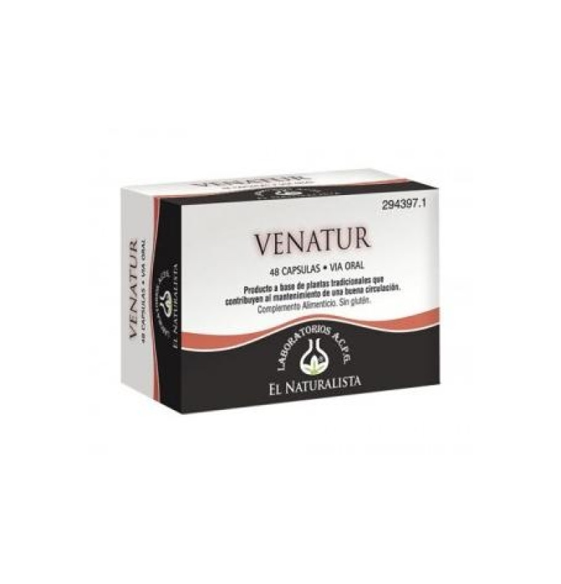 Venatur el Naturalista (48 Cápsulas) - El Naturalista