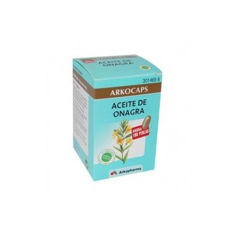 Aceite de Onagra Arkopharma (500 mg 100 Cápsulas) - Arkopharma