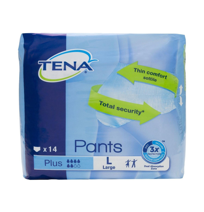 Absorb Inc Orina Noc Anat - Tena Pants Plus (t - Gde 14 U) - Sca Hygiene Products
