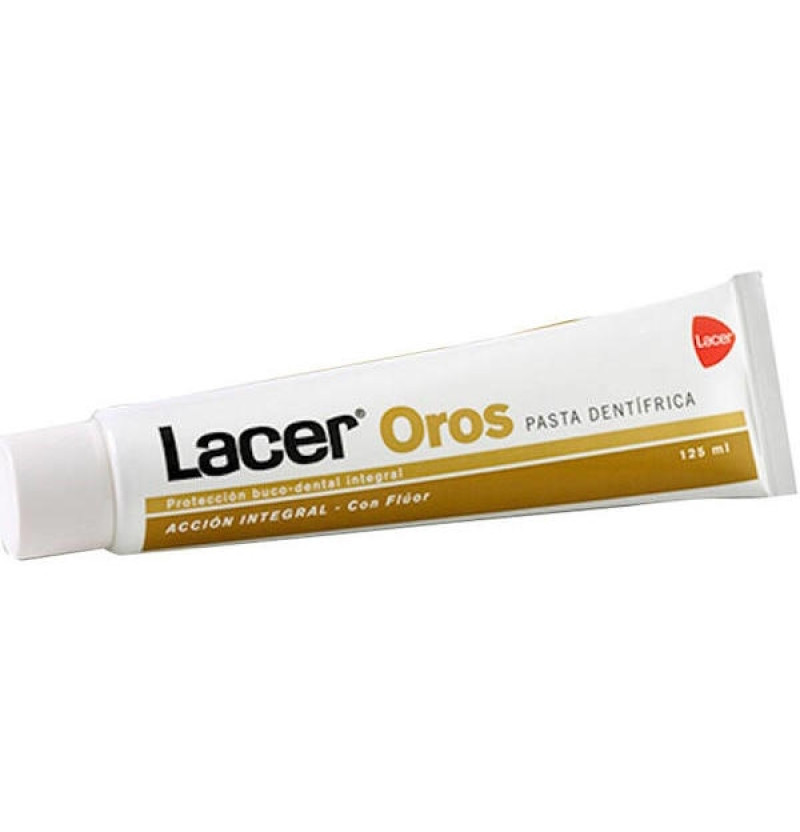 Lacer Oros Acción Integral Pasta Dentifrica (1 Envase 125 ml) - Lacer Laboratorios Sa