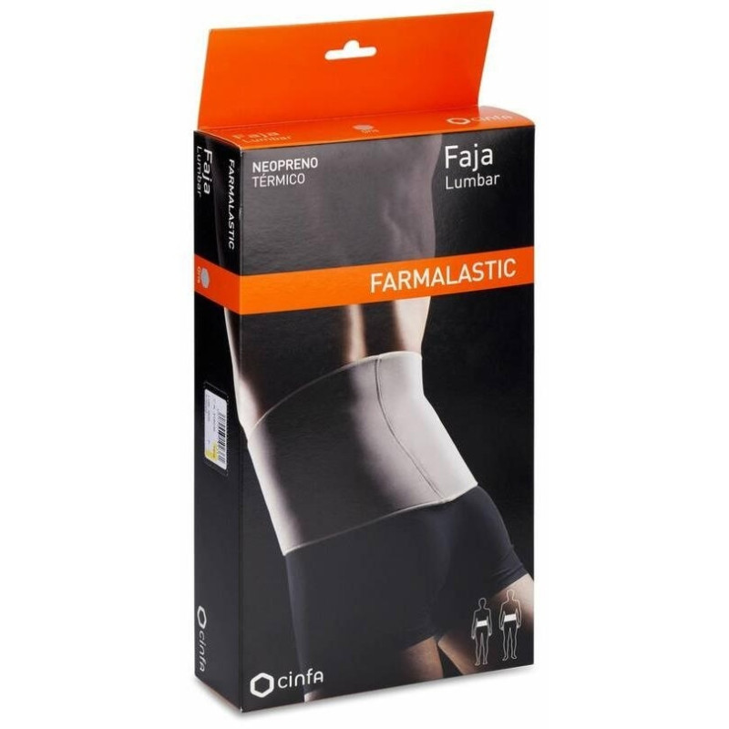 Faja Lumbar Neopreno Talla 1, 1 Ud - Farmalastic