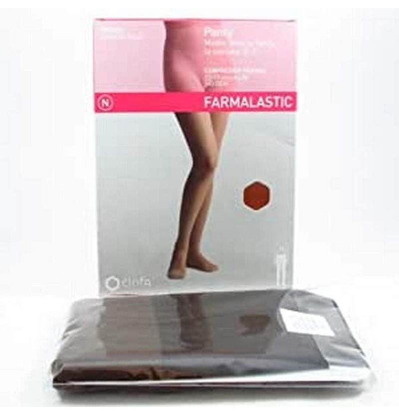 Media Larga (a - F) Compresion Normal - Farmalastic Blonda (talla Pequeña Color Capuchino) - Cinfa S a