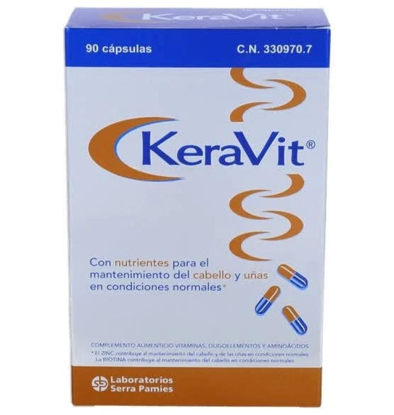 Keravit (90 Cápsulas) - Serra Pamies