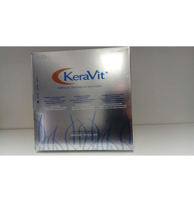 Keravit Ampollas Tto Anticaida (18 Ampollas) - Serra Pamies