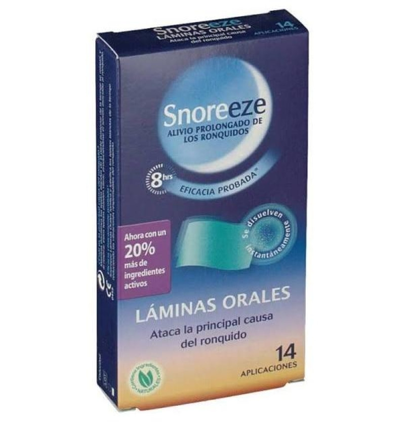 Snoreeze Laminas Orales (14 U) - Milo