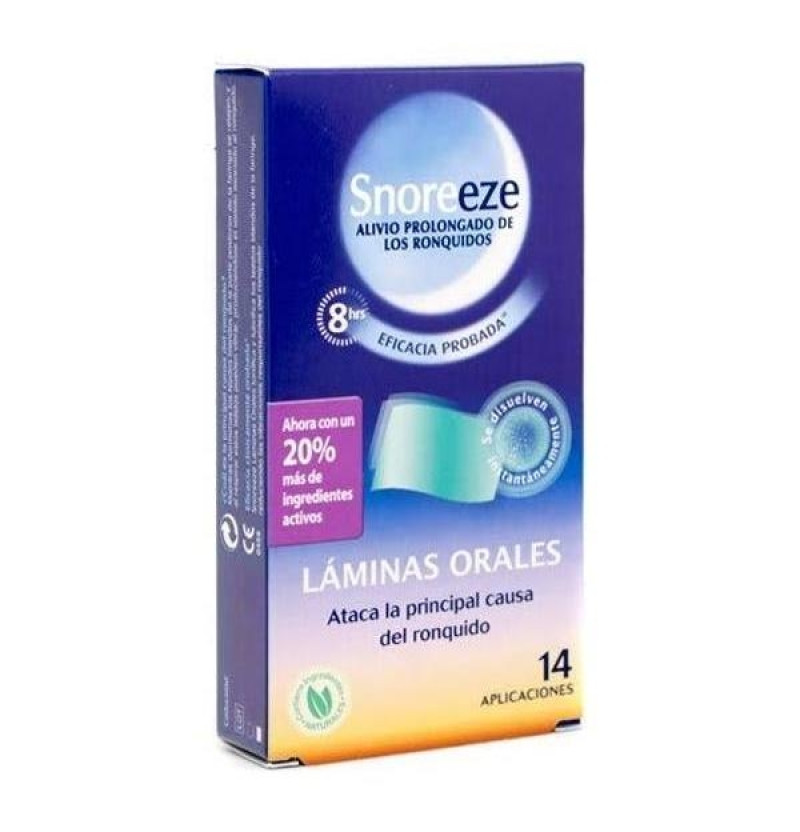 Snoreeze Laminas Orales (14 U) - Milo
