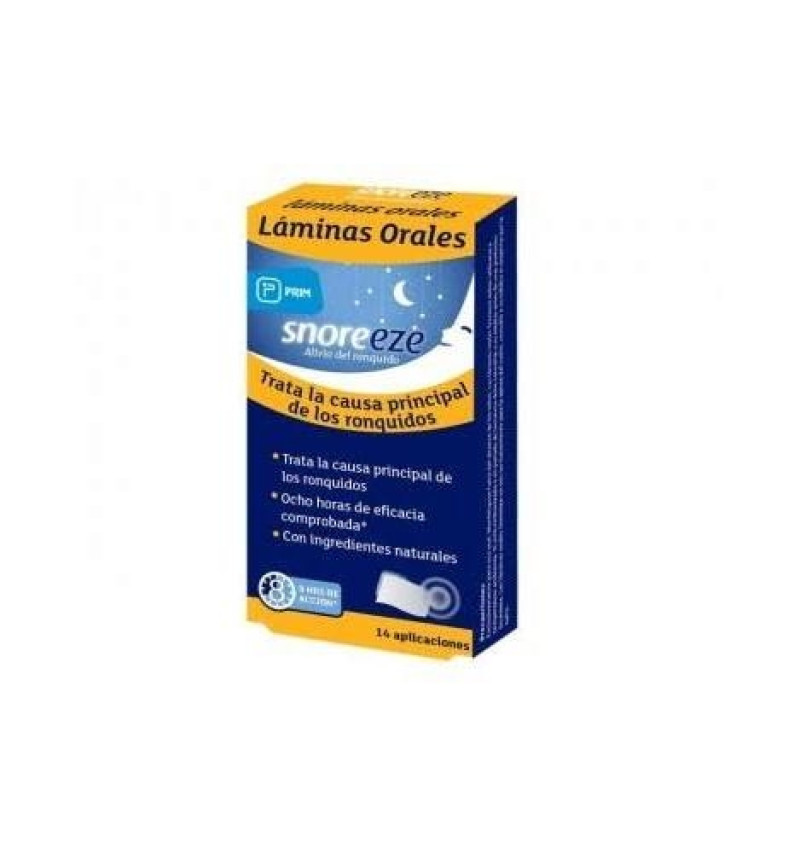 Snoreeze Laminas Orales (14 U) - Milo